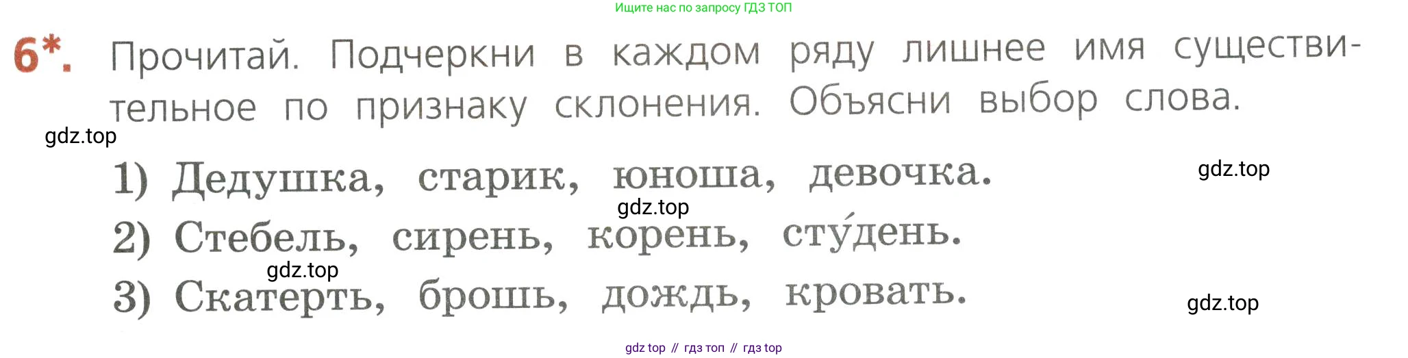 Русский язык, 4 класс Тетрадь учебных достижений, автор: Канакина Валентина Павловна, издательство Просвещение, Москва, 2023, белого цвета, страница 35, номер 6, Условие