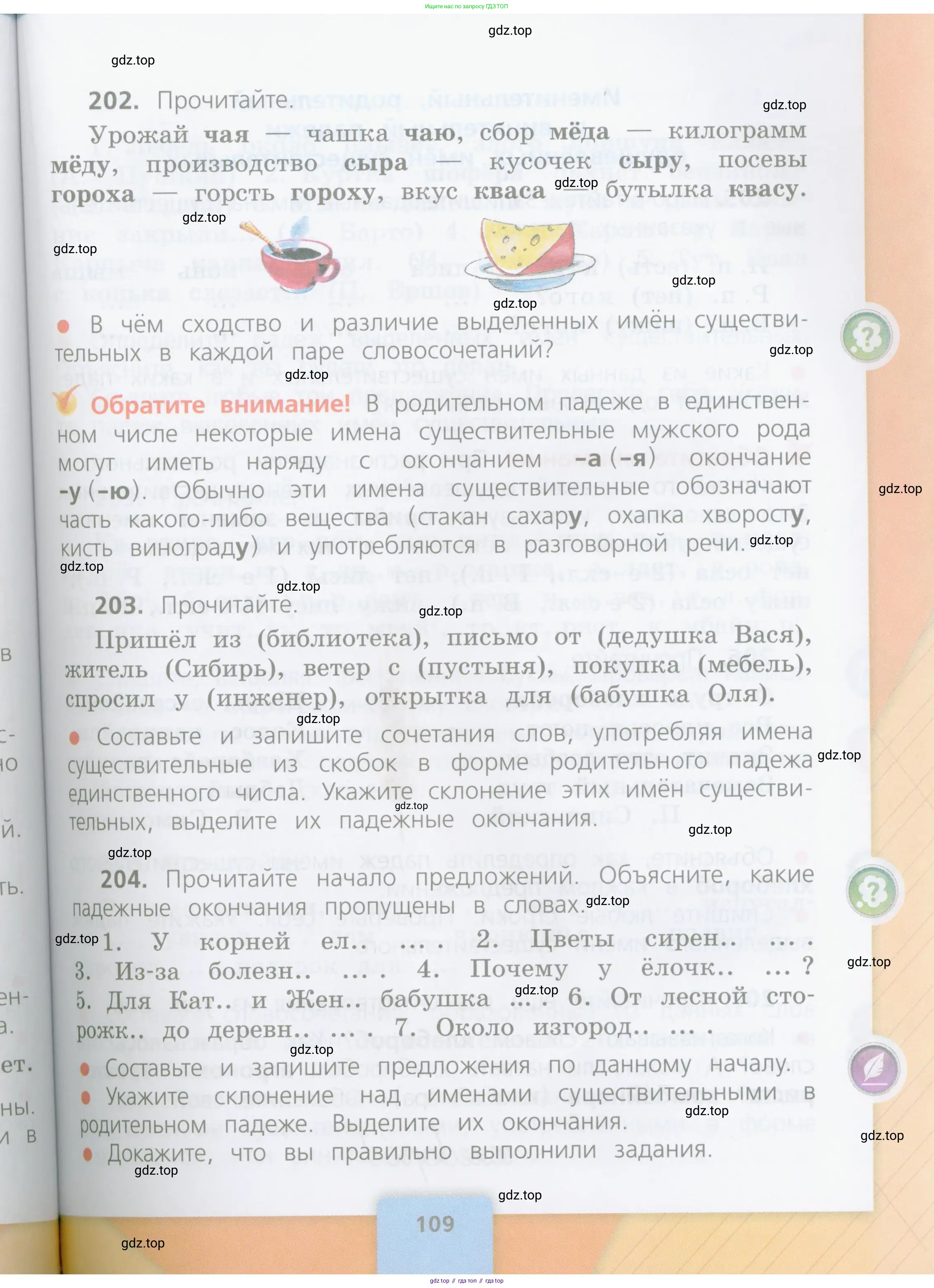 Русский язык, 4 класс Учебник, авторы: Канакина Валентина Павловна, Горецкий Всеслав Гаврилович, издательство Просвещение, Москва, 2023, белого цвета, Часть 1, страница 109