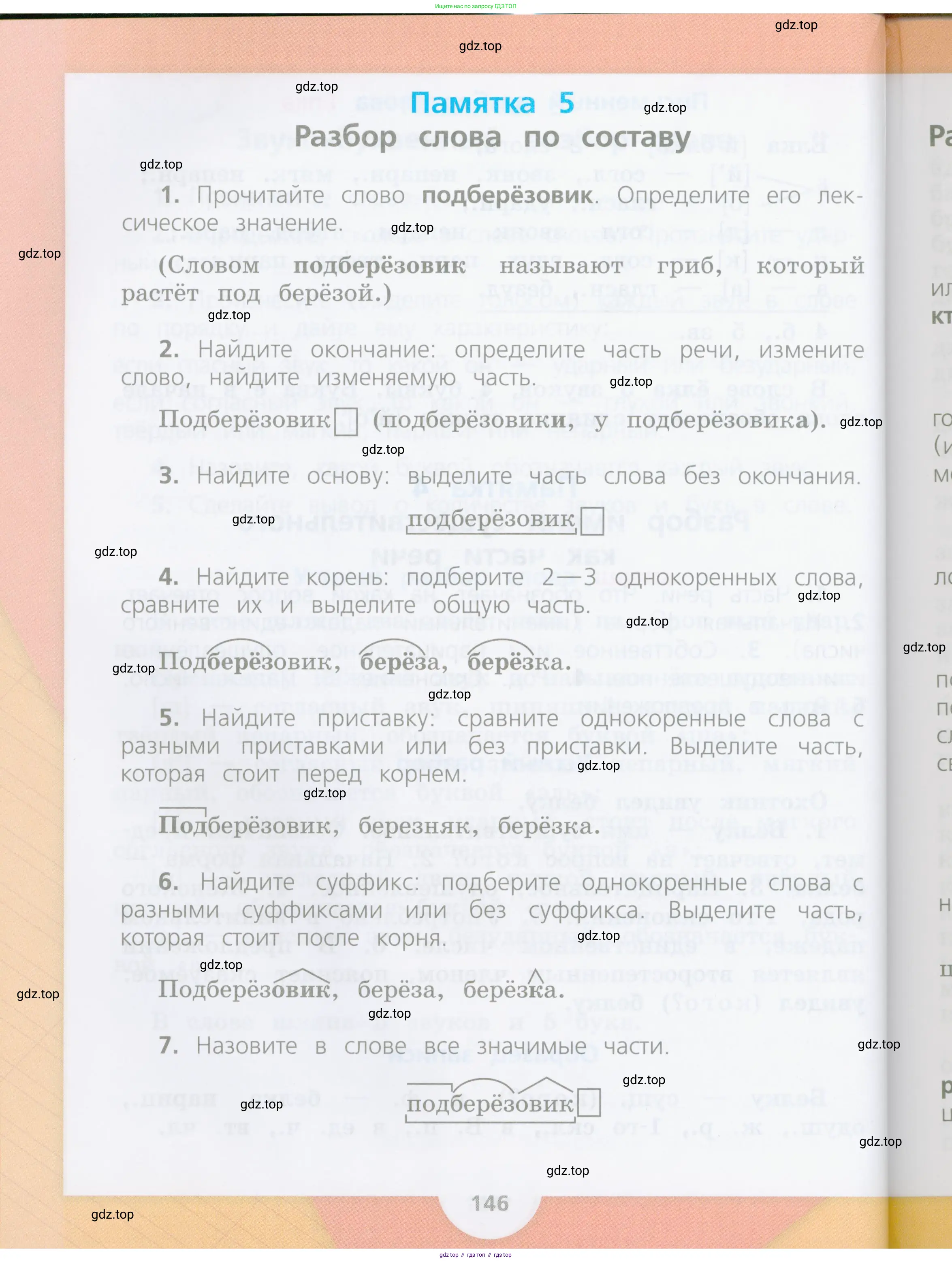 Русский язык, 4 класс Учебник, авторы: Канакина Валентина Павловна, Горецкий Всеслав Гаврилович, издательство Просвещение, Москва, 2023, белого цвета, страница 146