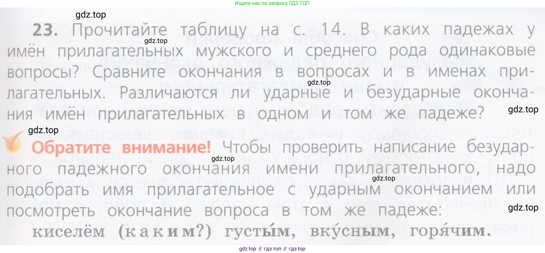 ГДЗ Русский язык, 4 класс Учебник, авторы: Канакина Валентина Павловна, Горецкий Всеслав Гаврилович, издательство Просвещение, Москва, 2023, белого цвета, Часть 2, страница 15, номер 23, Условие