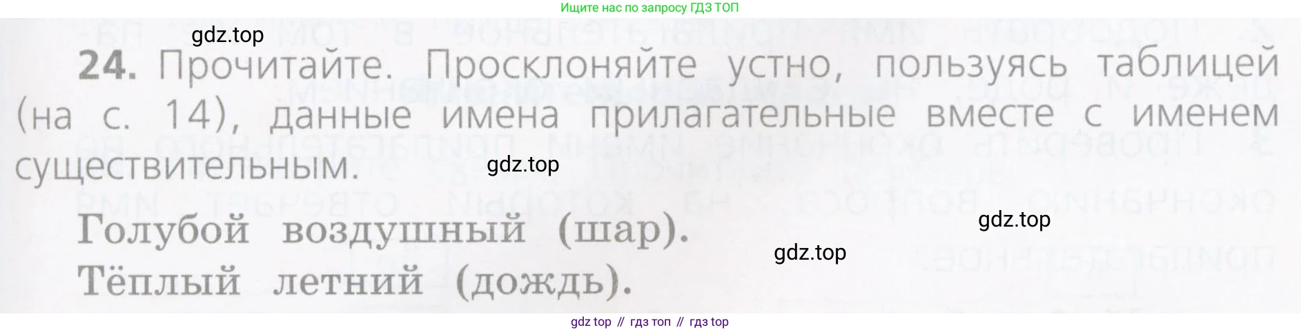 ГДЗ Русский язык, 4 класс Учебник, авторы: Канакина Валентина Павловна, Горецкий Всеслав Гаврилович, издательство Просвещение, Москва, 2023, белого цвета, Часть 2, страница 15, номер 24, Условие