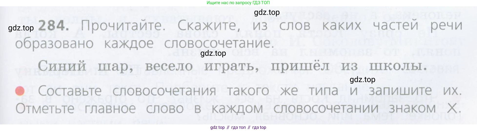 Русский язык, 4 класс Учебник, авторы: Канакина Валентина Павловна, Горецкий Всеслав Гаврилович, издательство Просвещение, Москва, 2023, белого цвета, Часть 2, страница 131, номер 284, Условие
