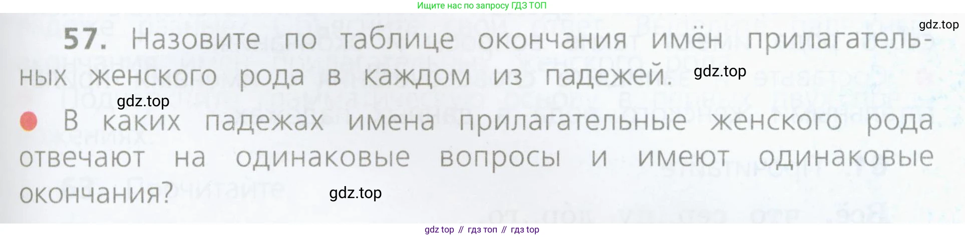 Русский язык, 4 класс Учебник, авторы: Канакина Валентина Павловна, Горецкий Всеслав Гаврилович, издательство Просвещение, Москва, 2023, белого цвета, Часть 2, страница 29, номер 57, Условие
