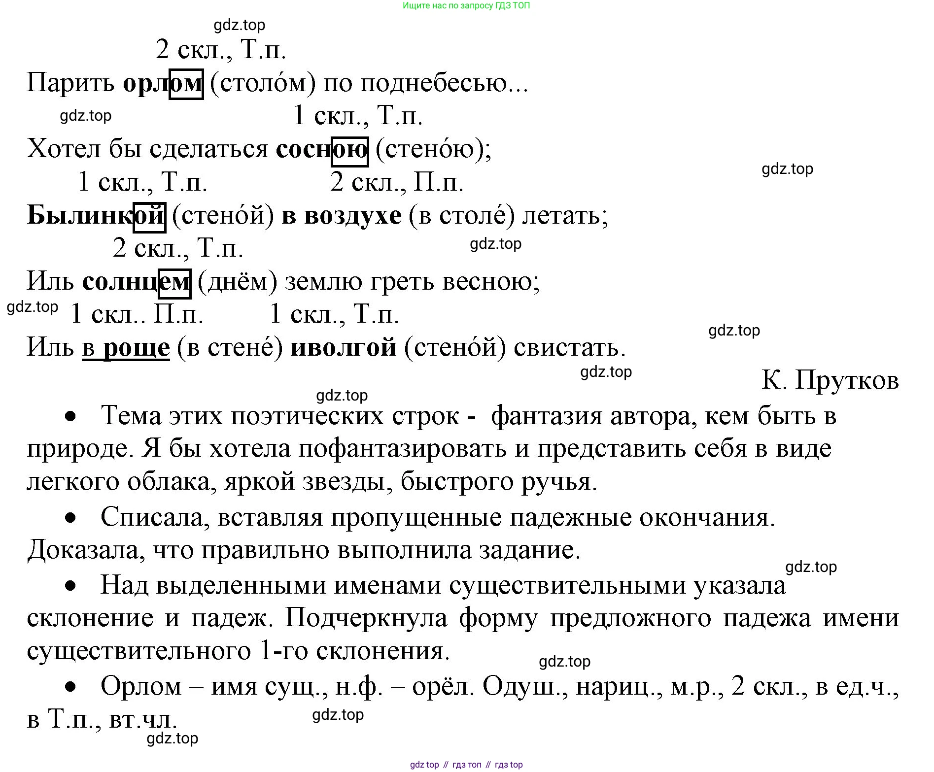 ГДЗ Русский язык, 4 класс Учебник, авторы: Канакина Валентина Павловна, Горецкий Всеслав Гаврилович, издательство Просвещение, Москва, 2023, белого цвета, Часть 1, страница 127, номер 246, Решение (продолжение 2)
