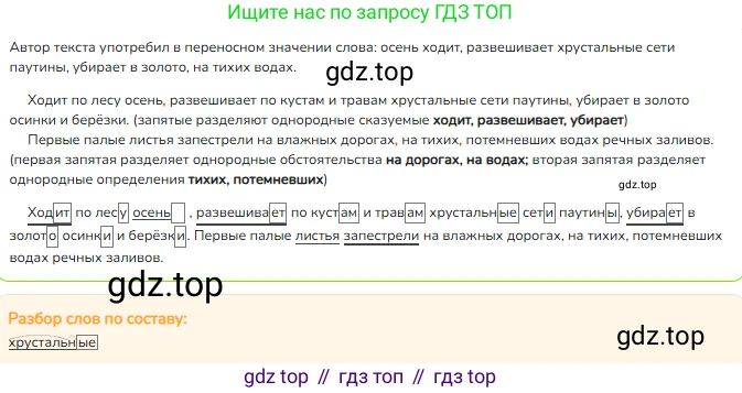 ГДЗ Русский язык, 4 класс Учебник, авторы: Канакина Валентина Павловна, Горецкий Всеслав Гаврилович, издательство Просвещение, Москва, 2023, белого цвета, Часть 1, страница 56, номер 91, Решение