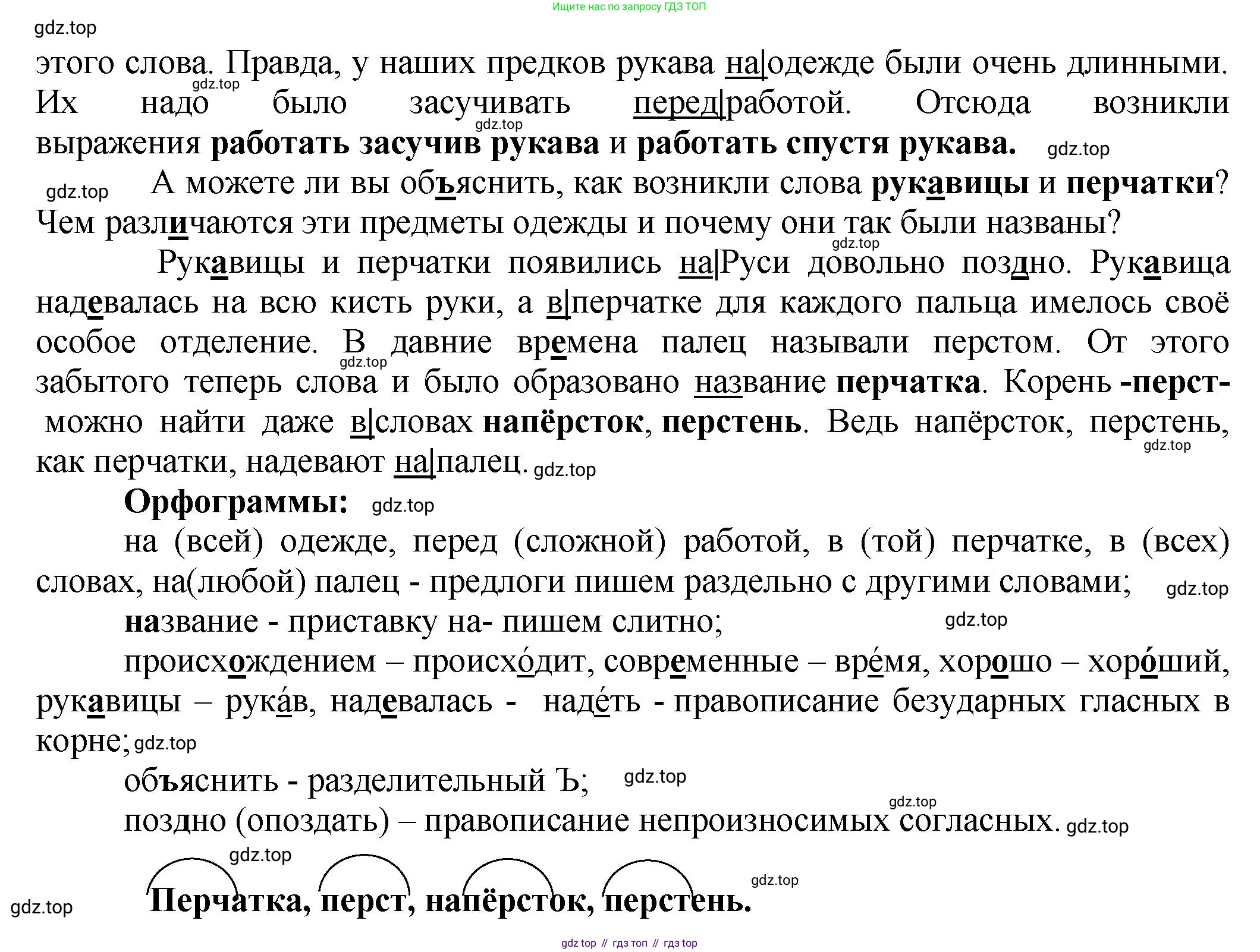 ГДЗ Русский язык, 4 класс рабочая тетрадь, авторы: Климанова Людмила Федоровна, Бабушкина Татьяна Владимировна, издательство Просвещение, Москва, 2019, белого цвета, Часть 1, страница 54, номер 86, Решение (продолжение 2)