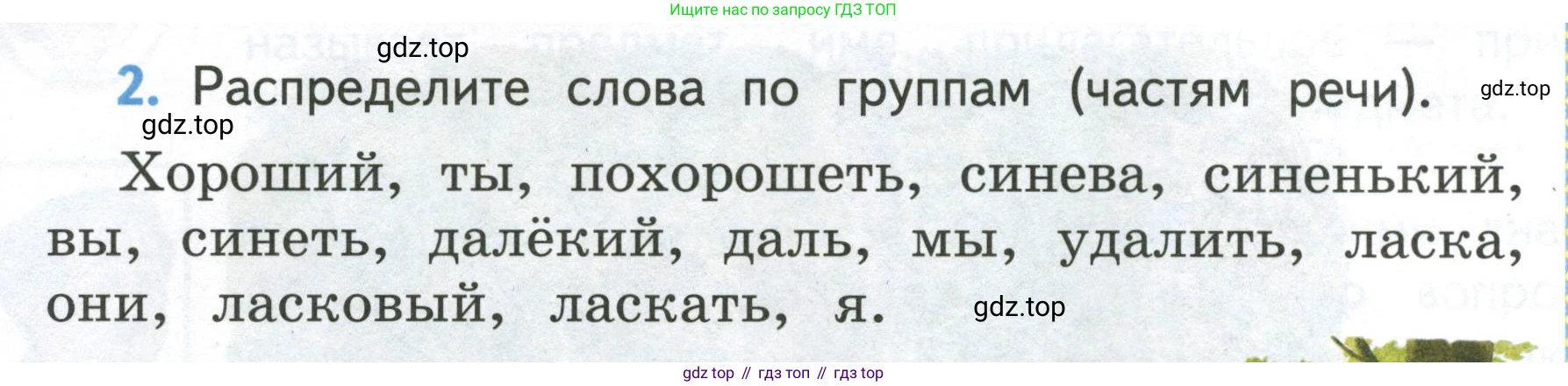 Русский язык, 4 класс Учебник, авторы: Климанова Людмила Федоровна, Бабушкина Татьяна Владимировна, издательство Просвещение, Москва, 2019, белого цвета, Часть 1, страница 138, номер 2, Условие