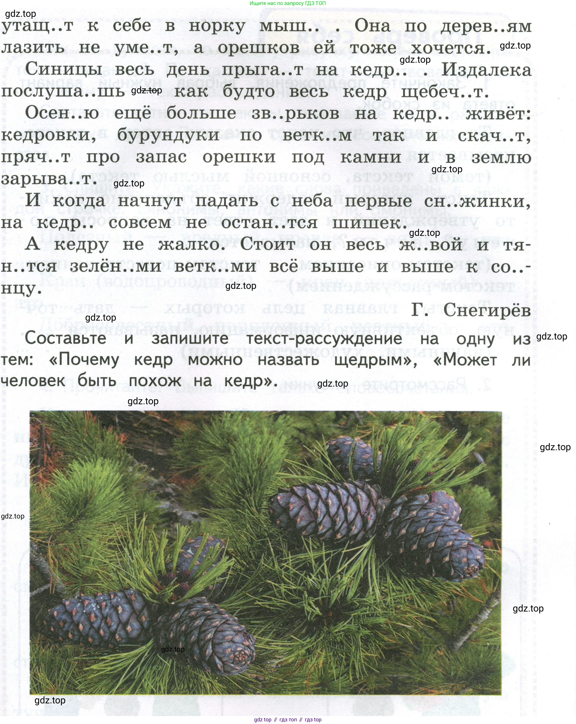 Русский язык, 4 класс Учебник, авторы: Климанова Людмила Федоровна, Бабушкина Татьяна Владимировна, издательство Просвещение, Москва, 2019, белого цвета, Часть 2, страница 134, номер 213, Условие (продолжение 2)