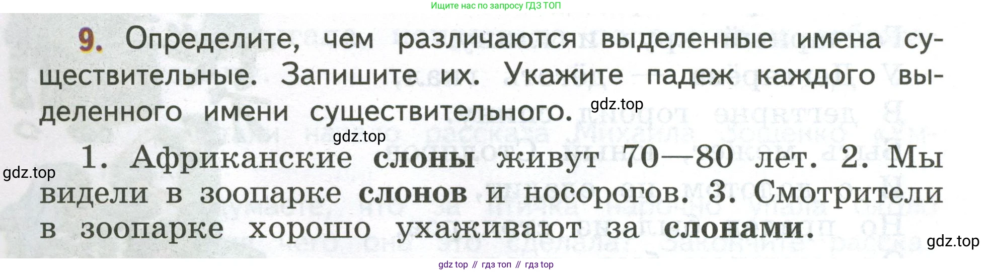 Русский язык, 4 класс Учебник, авторы: Климанова Людмила Федоровна, Бабушкина Татьяна Владимировна, издательство Просвещение, Москва, 2019, белого цвета, Часть 2, страница 8, номер 9, Условие