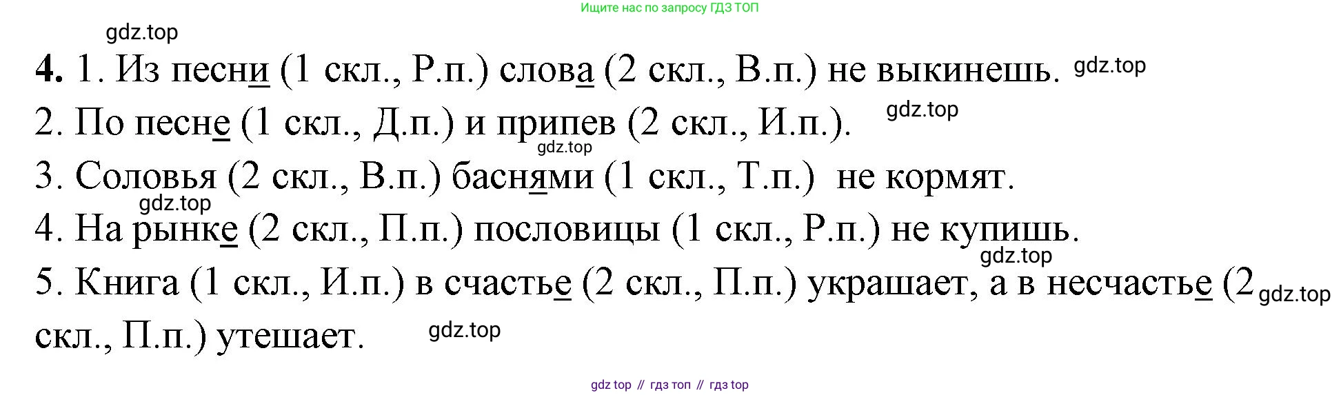 Русский язык, 4 класс Учебник, авторы: Климанова Людмила Федоровна, Бабушкина Татьяна Владимировна, издательство Просвещение, Москва, 2019, белого цвета, Часть 2, страница 50, номер 4, Решение