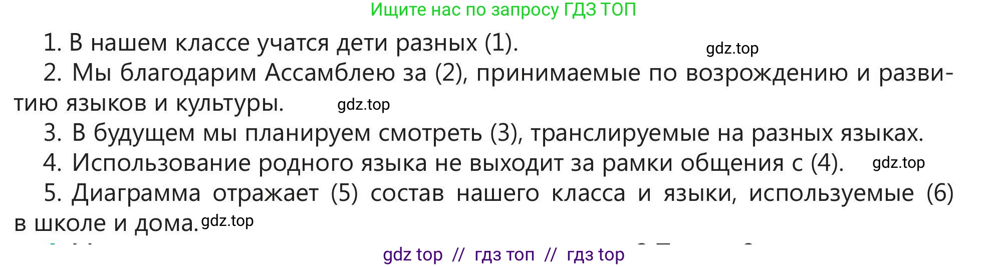 Русский язык, 5 класс Учебник, авторы: Клокова Елена Валерьевна, Белозёрова Ольга Игоревна, Ибраева Таскира Ильшатовна, Сулейменова Бахиевна Гульсайран, Муханбеткалиев Аскен Самуратович, Касымова Айман Берденовна, Опря Оксана Викторовна, издательство АОО «Назарбаев Интеллектуальные школы», Астана, 2018, Часть 1, страница 19, номер 4, Условие (продолжение 2)