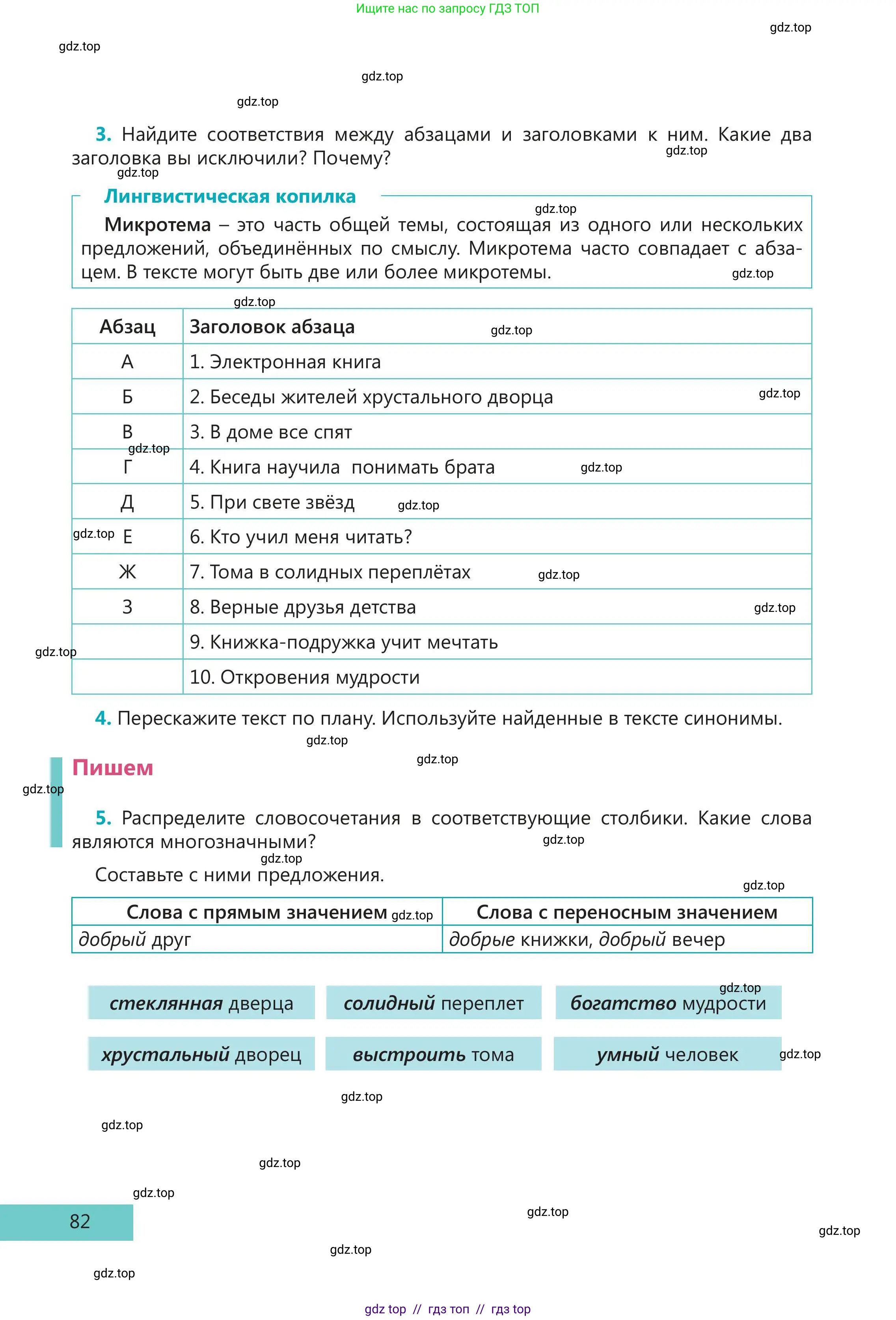 Русский язык, 5 класс Учебник, авторы: Клокова Елена Валерьевна, Белозёрова Ольга Игоревна, Ибраева Таскира Ильшатовна, Сулейменова Бахиевна Гульсайран, Муханбеткалиев Аскен Самуратович, Касымова Айман Берденовна, Опря Оксана Викторовна, издательство АОО «Назарбаев Интеллектуальные школы», Астана, 2018, Часть 1, страница 82