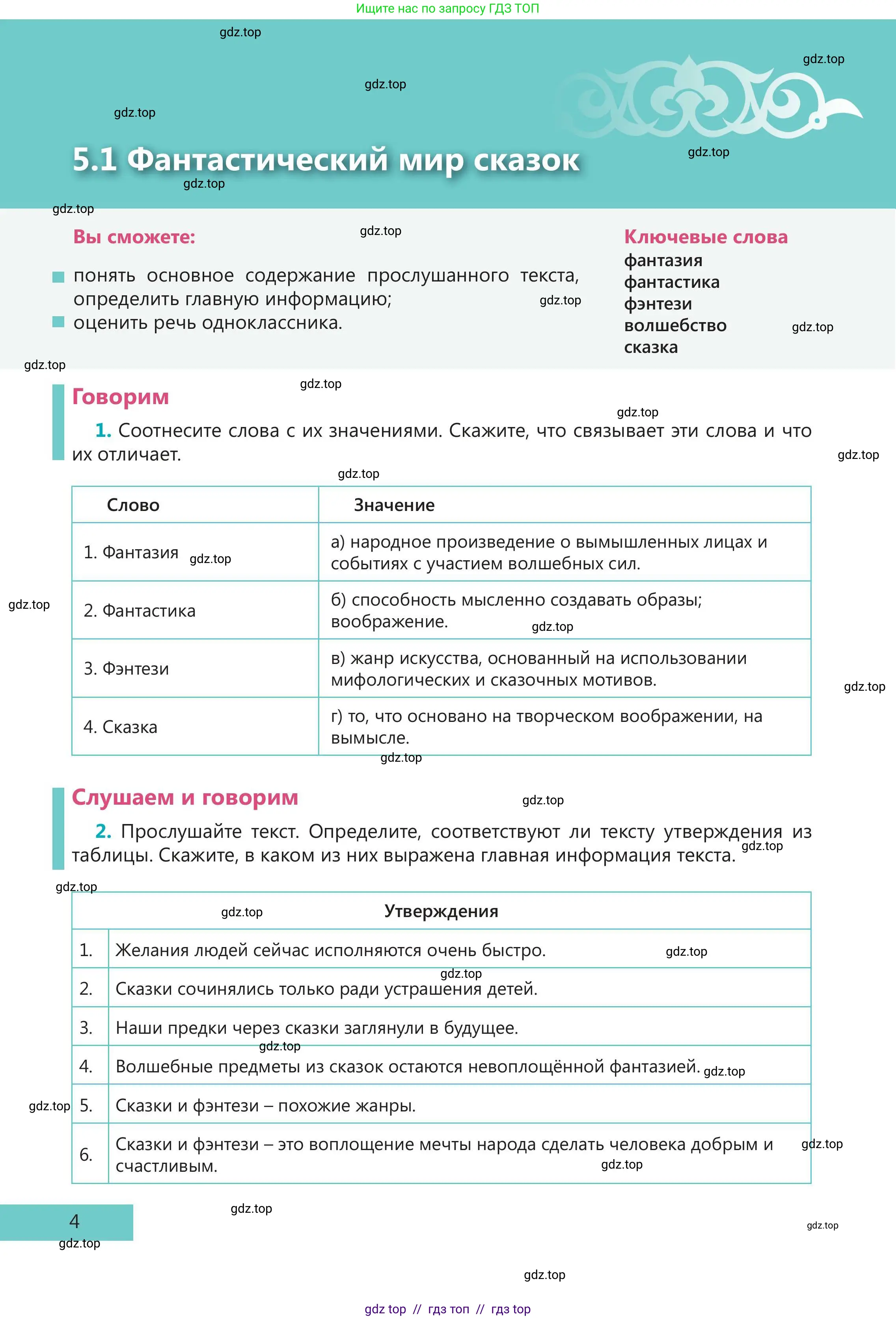 Русский язык, 5 класс Учебник, авторы: Клокова Елена Валерьевна, Белозёрова Ольга Игоревна, Ибраева Таскира Ильшатовна, Сулейменова Бахиевна Гульсайран, Муханбеткалиев Аскен Самуратович, Касымова Айман Берденовна, Опря Оксана Викторовна, издательство АОО «Назарбаев Интеллектуальные школы», Астана, 2018, Часть 2, страница 4