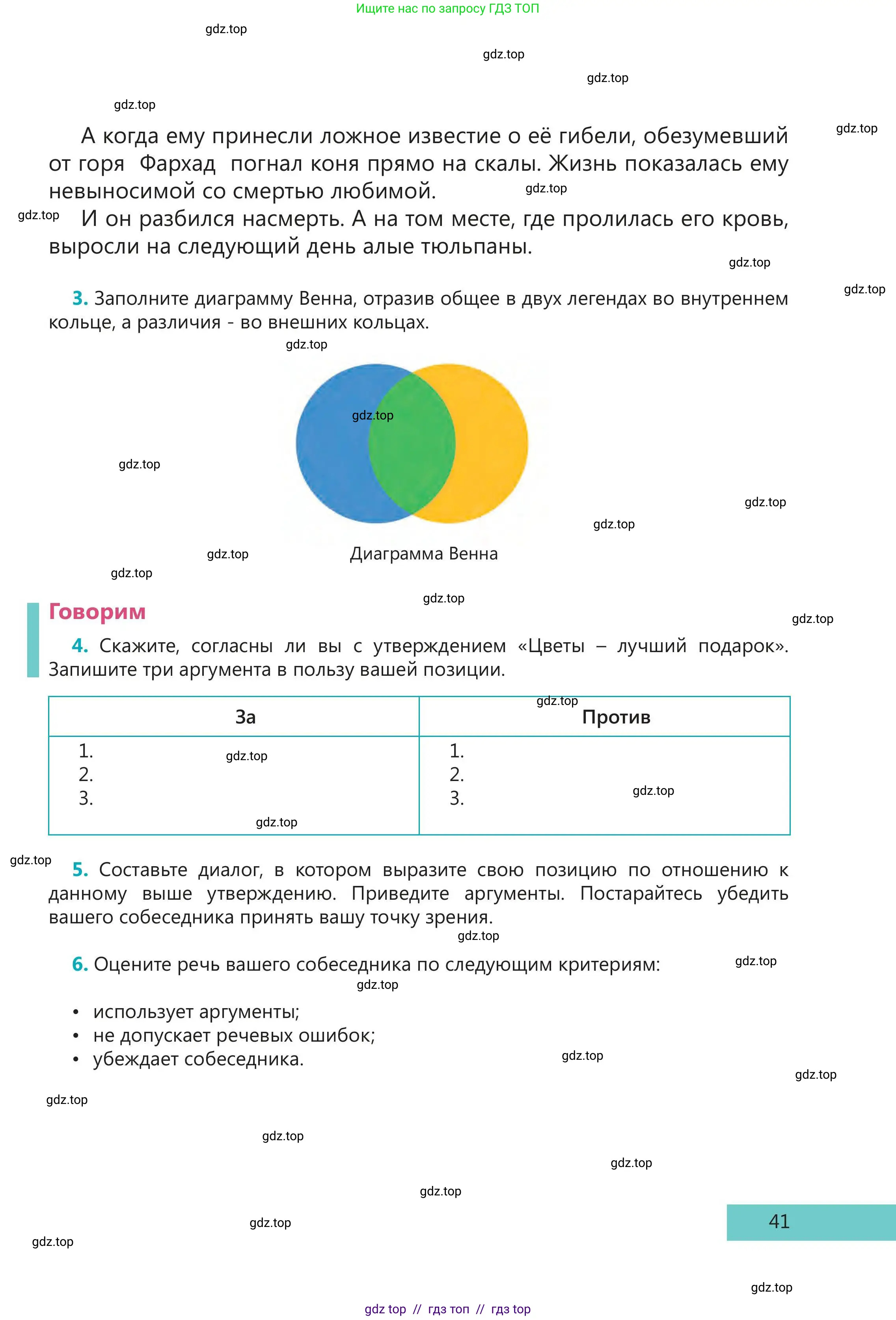 Русский язык, 5 класс Учебник, авторы: Клокова Елена Валерьевна, Белозёрова Ольга Игоревна, Ибраева Таскира Ильшатовна, Сулейменова Бахиевна Гульсайран, Муханбеткалиев Аскен Самуратович, Касымова Айман Берденовна, Опря Оксана Викторовна, издательство АОО «Назарбаев Интеллектуальные школы», Астана, 2018, Часть 2, страница 41