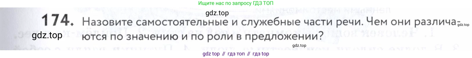 ГДЗ Русский язык, 5 класс Учебник, авторы: Купалова Александра Юльевна, Еремеева Ангелина Павловна, Лидман-Орлова Галина Кузьминична, Пименова Светлана Николаевна, Молодцова Светлана Николаевна, Пахнова Т М, Пичугов Юрий Степанович, Талалаева Л Ф, издательство Просвещение, Москва, 2021, белого цвета, страница 61, номер 174, Условие