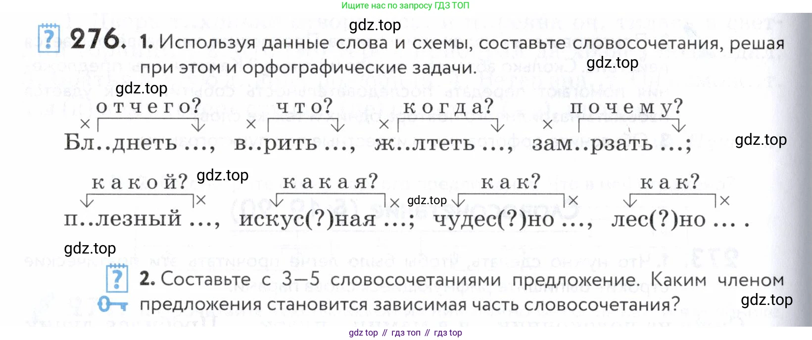 ГДЗ Русский язык, 5 класс Учебник, авторы: Купалова Александра Юльевна, Еремеева Ангелина Павловна, Лидман-Орлова Галина Кузьминична, Пименова Светлана Николаевна, Молодцова Светлана Николаевна, Пахнова Т М, Пичугов Юрий Степанович, Талалаева Л Ф, издательство Просвещение, Москва, 2021, белого цвета, страница 92, номер 276, Условие