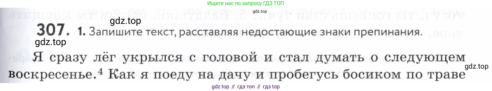 ГДЗ Русский язык, 5 класс Учебник, авторы: Купалова Александра Юльевна, Еремеева Ангелина Павловна, Лидман-Орлова Галина Кузьминична, Пименова Светлана Николаевна, Молодцова Светлана Николаевна, Пахнова Т М, Пичугов Юрий Степанович, Талалаева Л Ф, издательство Просвещение, Москва, 2021, белого цвета, страница 101, номер 307, Условие