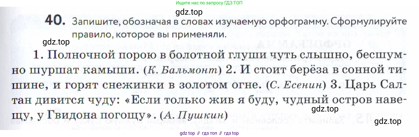 ГДЗ Русский язык, 5 класс Учебник, авторы: Купалова Александра Юльевна, Еремеева Ангелина Павловна, Лидман-Орлова Галина Кузьминична, Пименова Светлана Николаевна, Молодцова Светлана Николаевна, Пахнова Т М, Пичугов Юрий Степанович, Талалаева Л Ф, издательство Просвещение, Москва, 2021, белого цвета, страница 21, номер 40, Условие