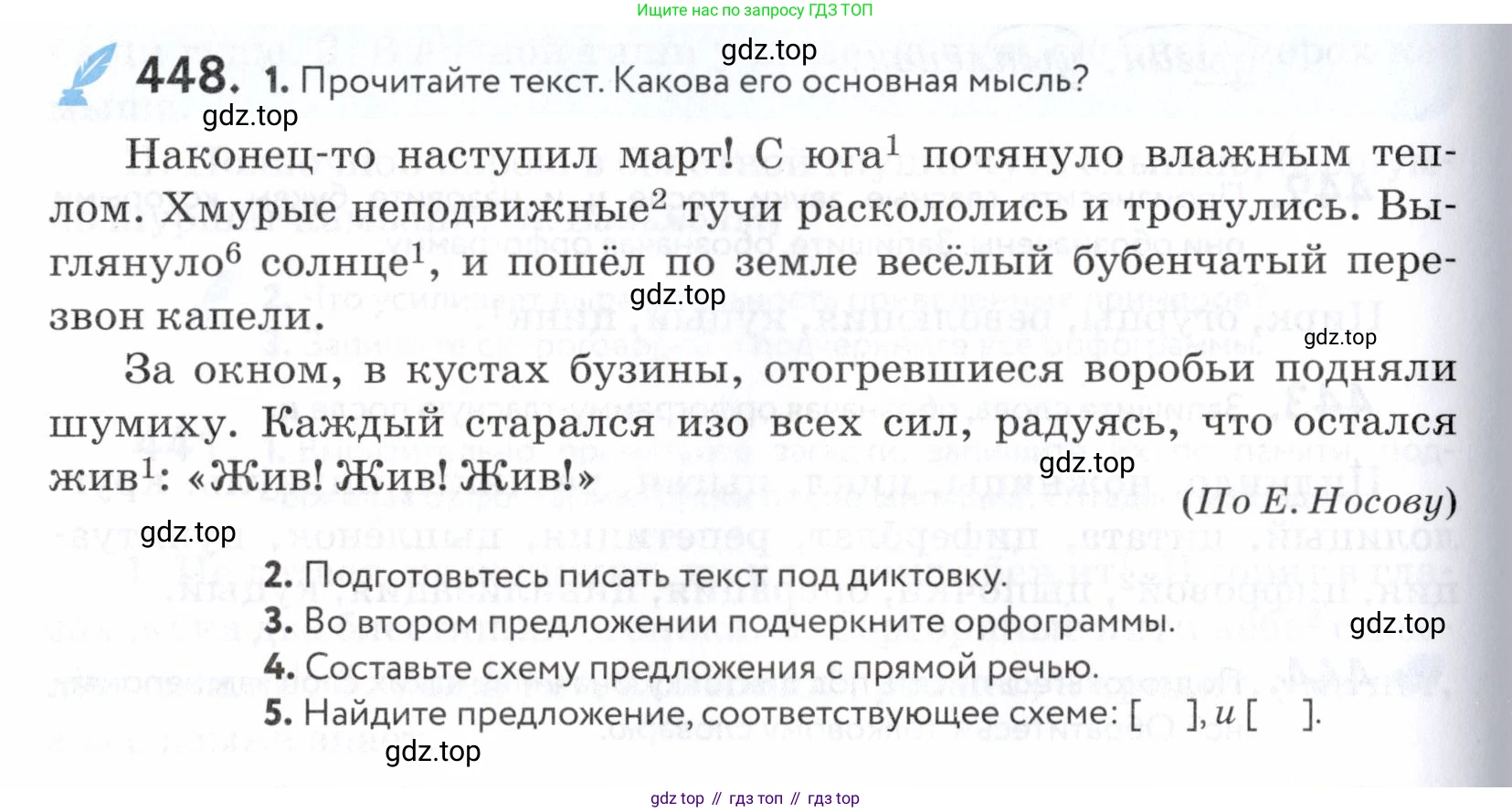 ГДЗ Русский язык, 5 класс Учебник, авторы: Купалова Александра Юльевна, Еремеева Ангелина Павловна, Лидман-Орлова Галина Кузьминична, Пименова Светлана Николаевна, Молодцова Светлана Николаевна, Пахнова Т М, Пичугов Юрий Степанович, Талалаева Л Ф, издательство Просвещение, Москва, 2021, белого цвета, страница 146, номер 448, Условие