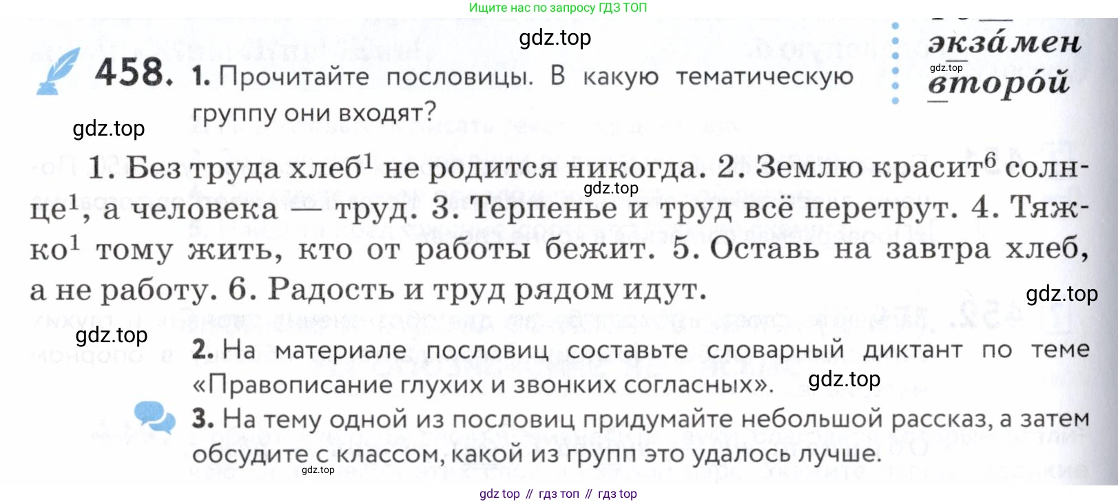 ГДЗ Русский язык, 5 класс Учебник, авторы: Купалова Александра Юльевна, Еремеева Ангелина Павловна, Лидман-Орлова Галина Кузьминична, Пименова Светлана Николаевна, Молодцова Светлана Николаевна, Пахнова Т М, Пичугов Юрий Степанович, Талалаева Л Ф, издательство Просвещение, Москва, 2021, белого цвета, страница 148, номер 458, Условие
