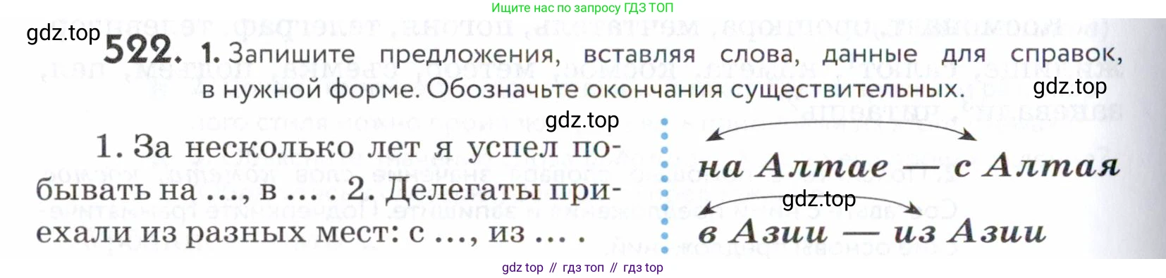 ГДЗ Русский язык, 5 класс Учебник, авторы: Купалова Александра Юльевна, Еремеева Ангелина Павловна, Лидман-Орлова Галина Кузьминична, Пименова Светлана Николаевна, Молодцова Светлана Николаевна, Пахнова Т М, Пичугов Юрий Степанович, Талалаева Л Ф, издательство Просвещение, Москва, 2021, белого цвета, страница 166, номер 522, Условие