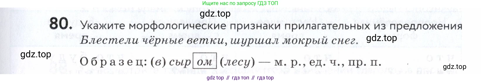 ГДЗ Русский язык, 5 класс Учебник, авторы: Купалова Александра Юльевна, Еремеева Ангелина Павловна, Лидман-Орлова Галина Кузьминична, Пименова Светлана Николаевна, Молодцова Светлана Николаевна, Пахнова Т М, Пичугов Юрий Степанович, Талалаева Л Ф, издательство Просвещение, Москва, 2021, белого цвета, страница 35, номер 80, Условие