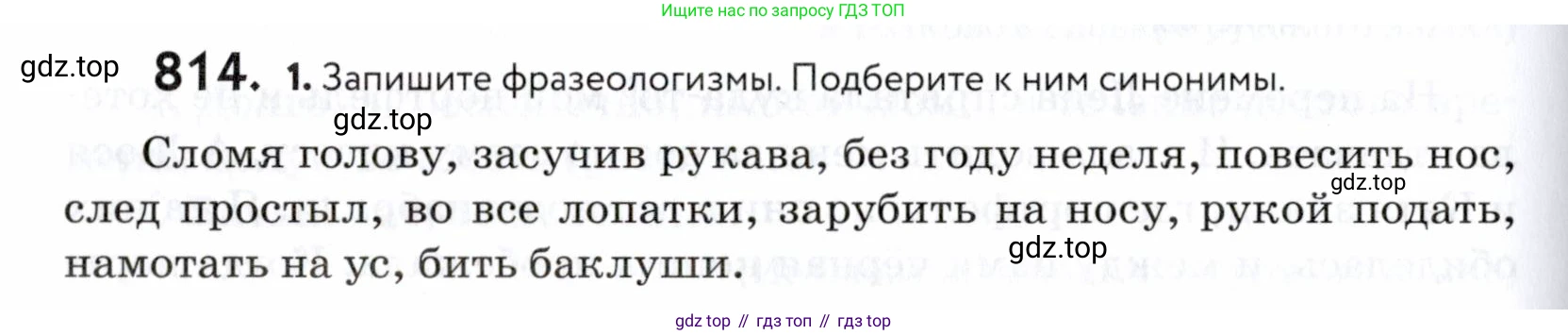 ГДЗ Русский язык, 5 класс Учебник, авторы: Купалова Александра Юльевна, Еремеева Ангелина Павловна, Лидман-Орлова Галина Кузьминична, Пименова Светлана Николаевна, Молодцова Светлана Николаевна, Пахнова Т М, Пичугов Юрий Степанович, Талалаева Л Ф, издательство Просвещение, Москва, 2021, белого цвета, страница 250, номер 814, Условие