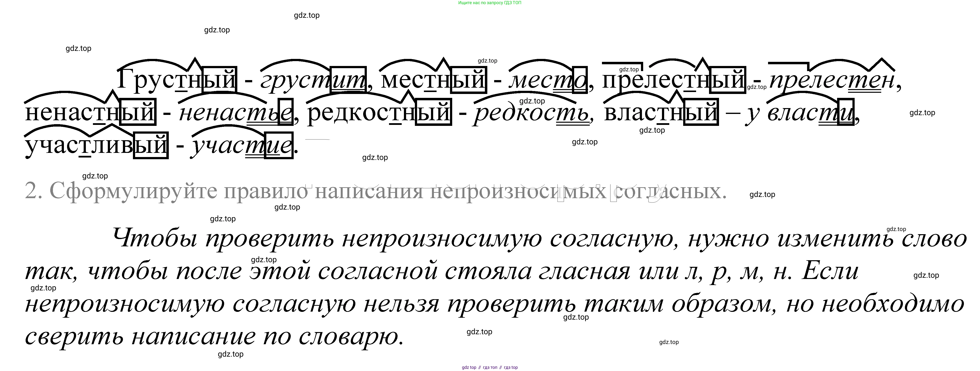 ГДЗ Русский язык, 5 класс Учебник, авторы: Купалова Александра Юльевна, Еремеева Ангелина Павловна, Лидман-Орлова Галина Кузьминична, Пименова Светлана Николаевна, Молодцова Светлана Николаевна, Пахнова Т М, Пичугов Юрий Степанович, Талалаева Л Ф, издательство Просвещение, Москва, 2021, белого цвета, страница 22, номер 47, Решение 2