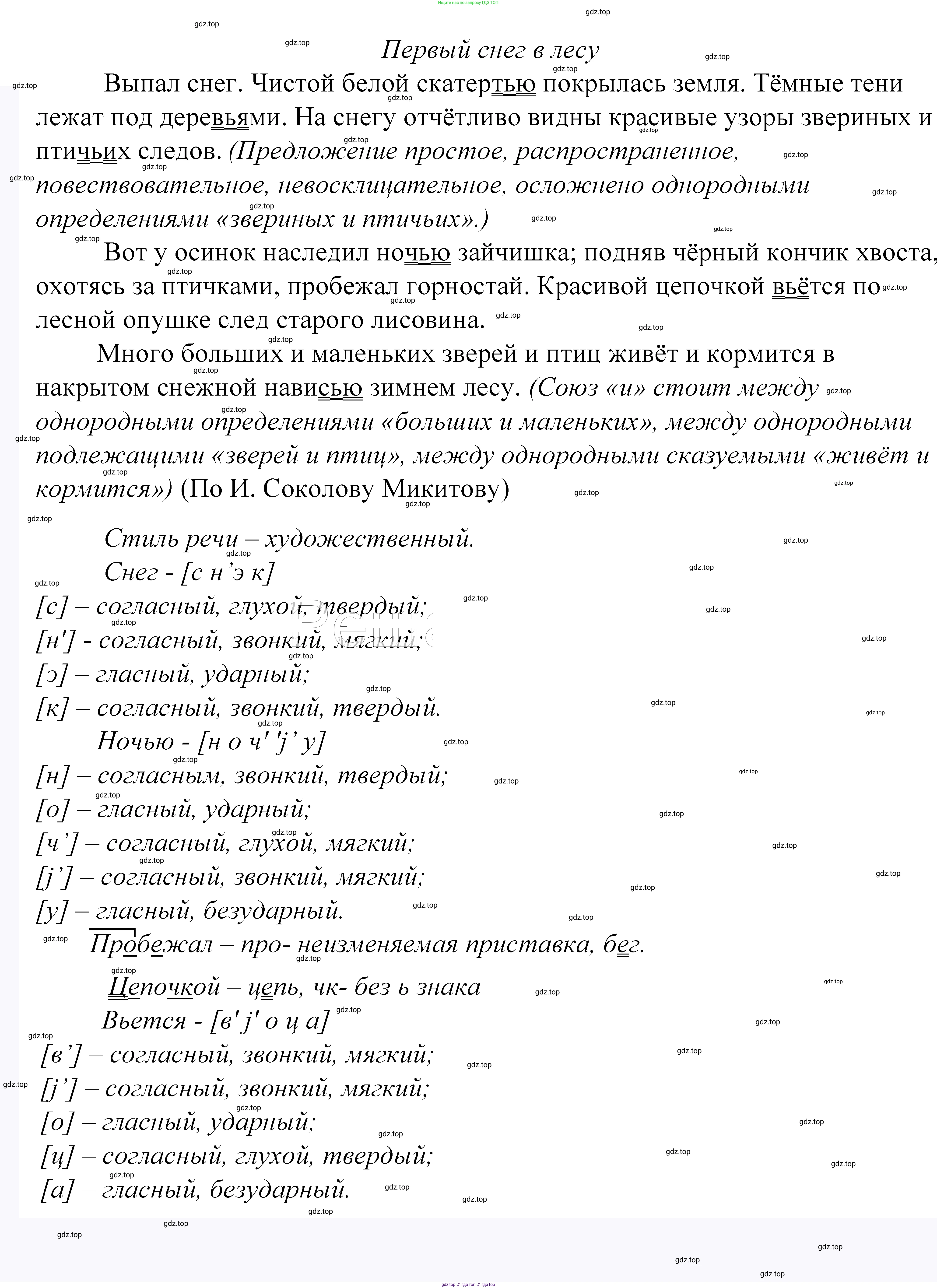 ГДЗ Русский язык, 5 класс Учебник, авторы: Купалова Александра Юльевна, Еремеева Ангелина Павловна, Лидман-Орлова Галина Кузьминична, Пименова Светлана Николаевна, Молодцова Светлана Николаевна, Пахнова Т М, Пичугов Юрий Степанович, Талалаева Л Ф, издательство Просвещение, Москва, 2021, белого цвета, страница 155, номер 483, Решение 2
