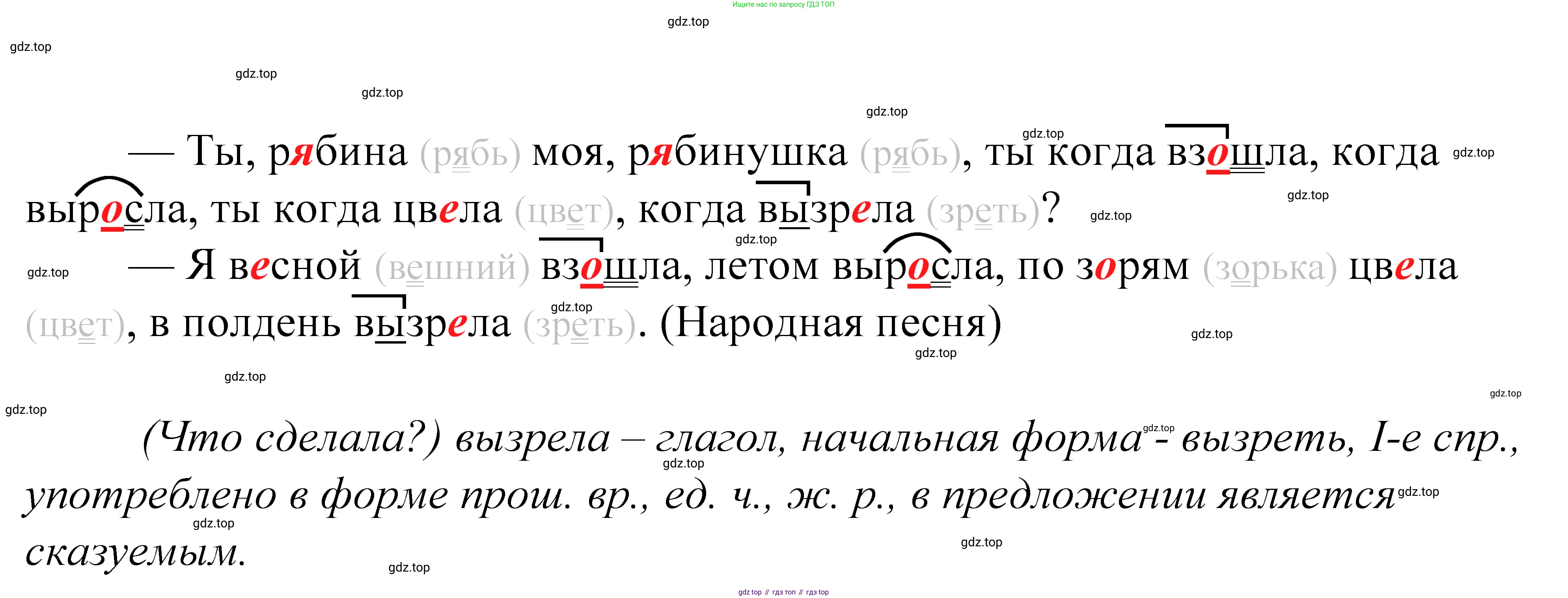 ГДЗ Русский язык, 5 класс Учебник, авторы: Купалова Александра Юльевна, Еремеева Ангелина Павловна, Лидман-Орлова Галина Кузьминична, Пименова Светлана Николаевна, Молодцова Светлана Николаевна, Пахнова Т М, Пичугов Юрий Степанович, Талалаева Л Ф, издательство Просвещение, Москва, 2021, белого цвета, страница 185, номер 592, Решение 2