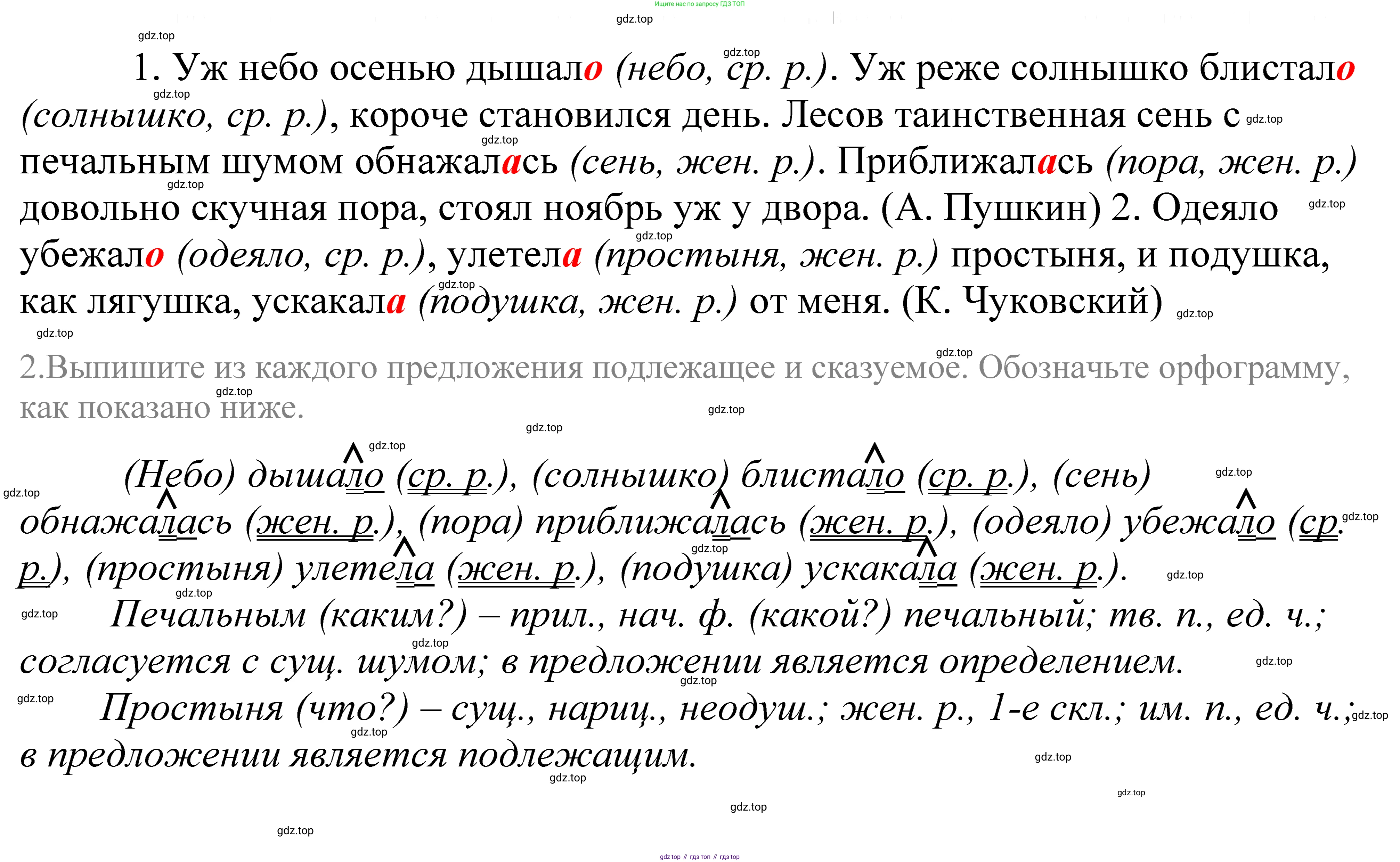 ГДЗ Русский язык, 5 класс Учебник, авторы: Купалова Александра Юльевна, Еремеева Ангелина Павловна, Лидман-Орлова Галина Кузьминична, Пименова Светлана Николаевна, Молодцова Светлана Николаевна, Пахнова Т М, Пичугов Юрий Степанович, Талалаева Л Ф, издательство Просвещение, Москва, 2021, белого цвета, страница 38, номер 91, Решение 2