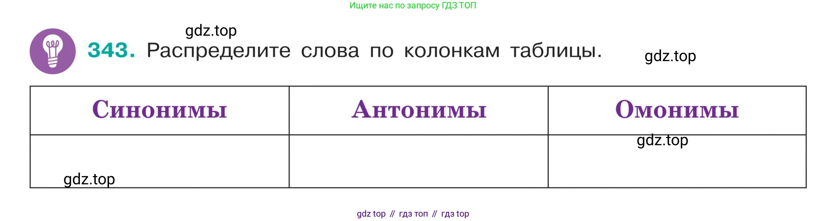ГДЗ Русский язык, 5 класс Учебник, авторы: Ладыженская Таиса Алексеевна, Баранов Михаил Трофимович, Тростенцова Лидия Александровна, Ладыженская Наталия Вениаминовна, Дейкина Алевтина Дмитриевна, Григорян Лариса Трофимовна, Кулибаба Иван Иванович, Антонова Любовь Геннадиевна, издательство Просвещение, Москва, 2023, салатового цвета, Часть 1, страница 165, номер 343, Условие