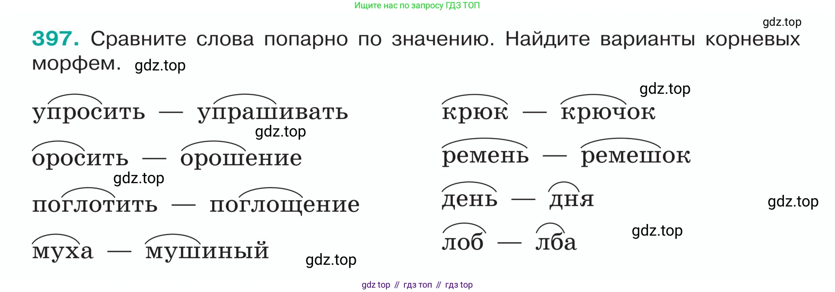 ГДЗ Русский язык, 5 класс Учебник, авторы: Ладыженская Таиса Алексеевна, Баранов Михаил Трофимович, Тростенцова Лидия Александровна, Ладыженская Наталия Вениаминовна, Дейкина Алевтина Дмитриевна, Григорян Лариса Трофимовна, Кулибаба Иван Иванович, Антонова Любовь Геннадиевна, издательство Просвещение, Москва, 2023, салатового цвета, Часть 1, страница 188, номер 397, Условие