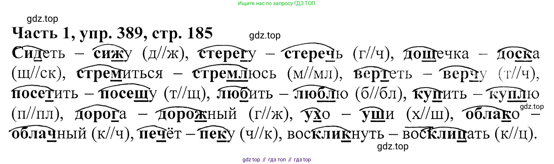 ГДЗ Русский язык, 5 класс Учебник, авторы: Ладыженская Таиса Алексеевна, Баранов Михаил Трофимович, Тростенцова Лидия Александровна, Ладыженская Наталия Вениаминовна, Дейкина Алевтина Дмитриевна, Григорян Лариса Трофимовна, Кулибаба Иван Иванович, Антонова Любовь Геннадиевна, издательство Просвещение, Москва, 2023, салатового цвета, Часть 1, страница 185, номер 389, Решение 1