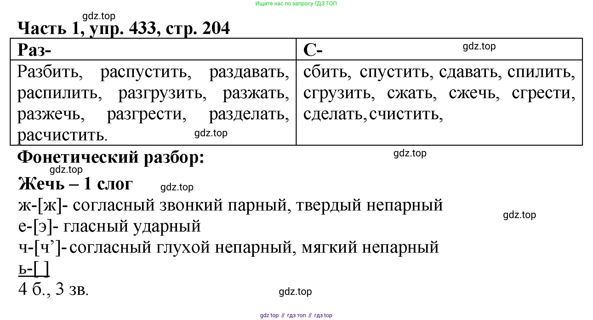 ГДЗ Русский язык, 5 класс Учебник, авторы: Ладыженская Таиса Алексеевна, Баранов Михаил Трофимович, Тростенцова Лидия Александровна, Ладыженская Наталия Вениаминовна, Дейкина Алевтина Дмитриевна, Григорян Лариса Трофимовна, Кулибаба Иван Иванович, Антонова Любовь Геннадиевна, издательство Просвещение, Москва, 2023, салатового цвета, Часть 1, страница 204, номер 433, Решение 1