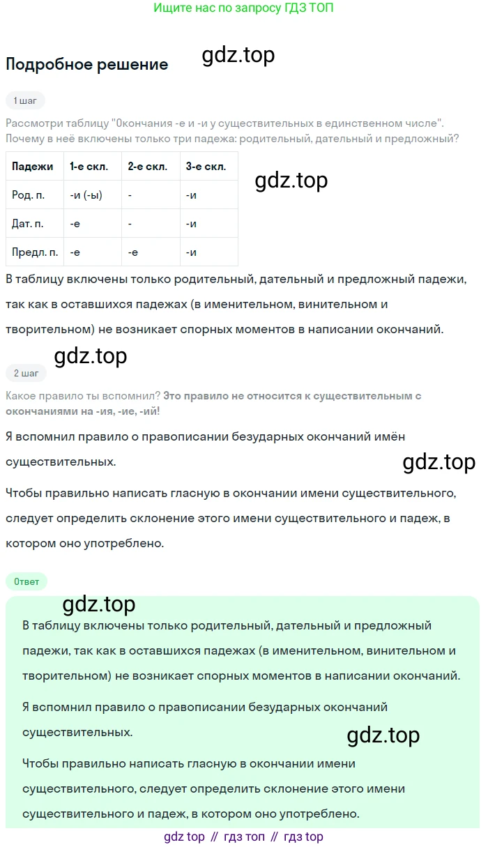 ГДЗ Русский язык, 5 класс Учебник, авторы: Ладыженская Таиса Алексеевна, Баранов Михаил Трофимович, Тростенцова Лидия Александровна, Ладыженская Наталия Вениаминовна, Дейкина Алевтина Дмитриевна, Григорян Лариса Трофимовна, Кулибаба Иван Иванович, Антонова Любовь Геннадиевна, издательство Просвещение, Москва, 2023, салатового цвета, Часть 1, страница 23, номер 50, Решение 2