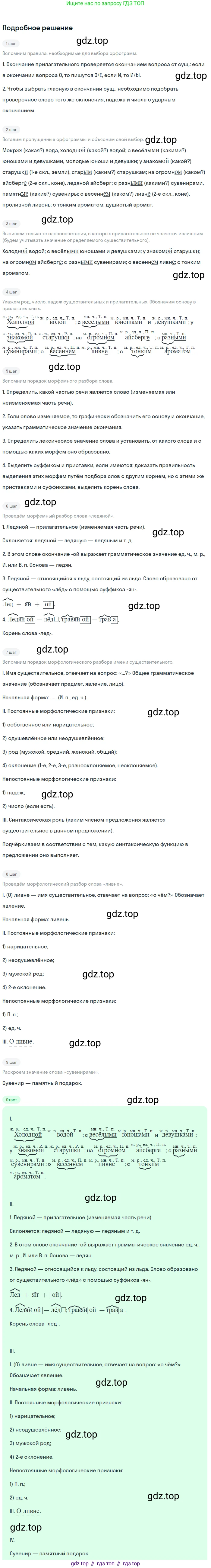 ГДЗ Русский язык, 5 класс Учебник, авторы: Ладыженская Таиса Алексеевна, Баранов Михаил Трофимович, Тростенцова Лидия Александровна, Ладыженская Наталия Вениаминовна, Дейкина Алевтина Дмитриевна, Григорян Лариса Трофимовна, Кулибаба Иван Иванович, Антонова Любовь Геннадиевна, издательство Просвещение, Москва, 2023, салатового цвета, Часть 2, страница 80, номер 640, Решение 2
