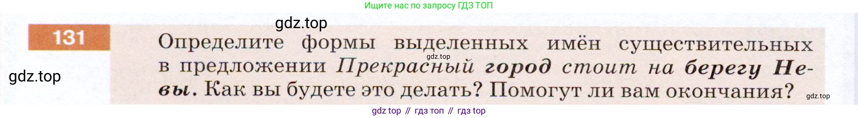 ГДЗ Русский язык, 5 класс Учебник, авторы: Разумовская Маргарита Михайловна, Львова Светлана Ивановна, Капинос Валентина Ивановна, Львов Валентин Витальевич, Богданова Галина Александровна, Тронина Татьяна Сергеевна, Сергеева Наталья Николаевна, издательство Дрофа, Москва, 2019 - 2022, белого цвета, Часть 1, страница 46, номер 131, Условие