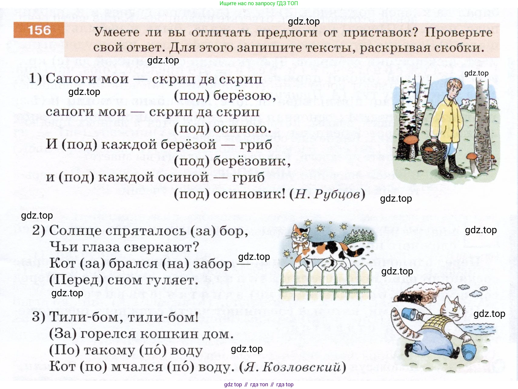 ГДЗ Русский язык, 5 класс Учебник, авторы: Разумовская Маргарита Михайловна, Львова Светлана Ивановна, Капинос Валентина Ивановна, Львов Валентин Витальевич, Богданова Галина Александровна, Тронина Татьяна Сергеевна, Сергеева Наталья Николаевна, издательство Дрофа, Москва, 2019 - 2022, белого цвета, Часть 1, страница 53, номер 156, Условие