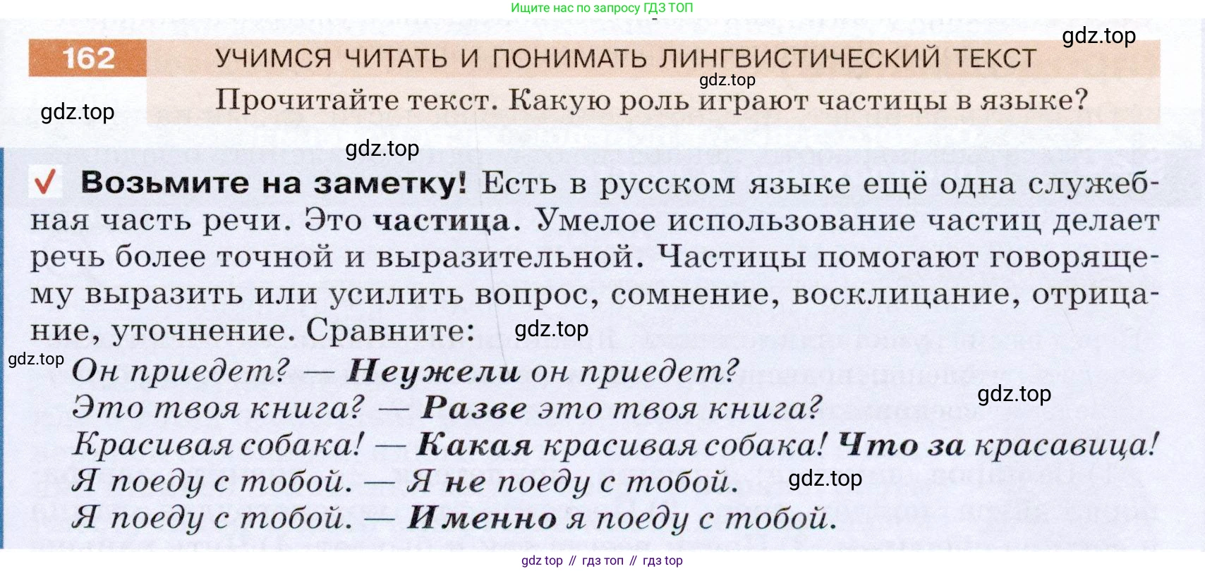ГДЗ Русский язык, 5 класс Учебник, авторы: Разумовская Маргарита Михайловна, Львова Светлана Ивановна, Капинос Валентина Ивановна, Львов Валентин Витальевич, Богданова Галина Александровна, Тронина Татьяна Сергеевна, Сергеева Наталья Николаевна, издательство Дрофа, Москва, 2019 - 2022, белого цвета, Часть 1, страница 55, номер 162, Условие