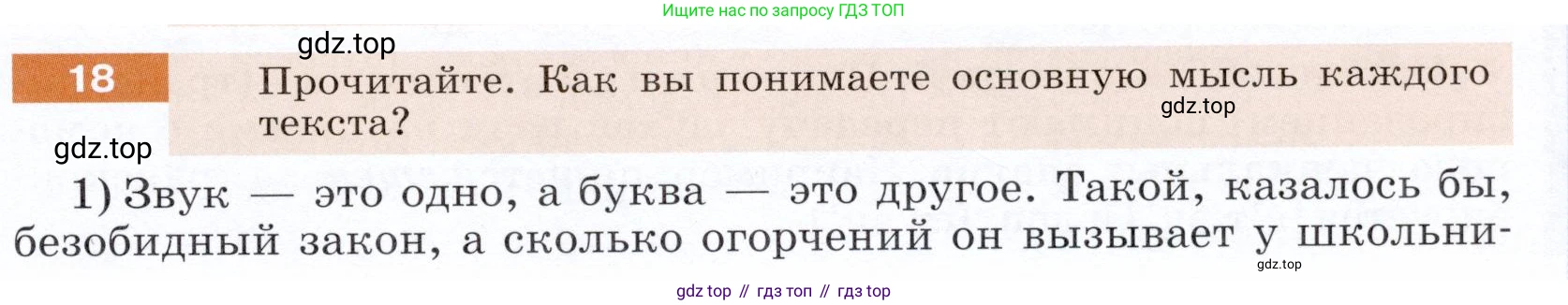 ГДЗ Русский язык, 5 класс Учебник, авторы: Разумовская Маргарита Михайловна, Львова Светлана Ивановна, Капинос Валентина Ивановна, Львов Валентин Витальевич, Богданова Галина Александровна, Тронина Татьяна Сергеевна, Сергеева Наталья Николаевна, издательство Дрофа, Москва, 2019 - 2022, белого цвета, Часть 1, страница 13, номер 18, Условие