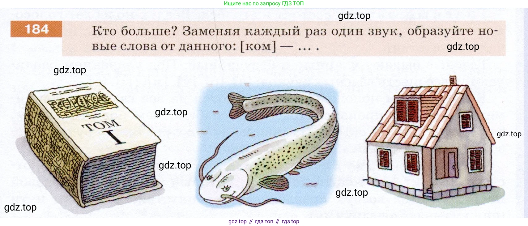 ГДЗ Русский язык, 5 класс Учебник, авторы: Разумовская Маргарита Михайловна, Львова Светлана Ивановна, Капинос Валентина Ивановна, Львов Валентин Витальевич, Богданова Галина Александровна, Тронина Татьяна Сергеевна, Сергеева Наталья Николаевна, издательство Дрофа, Москва, 2019 - 2022, белого цвета, Часть 1, страница 65, номер 184, Условие