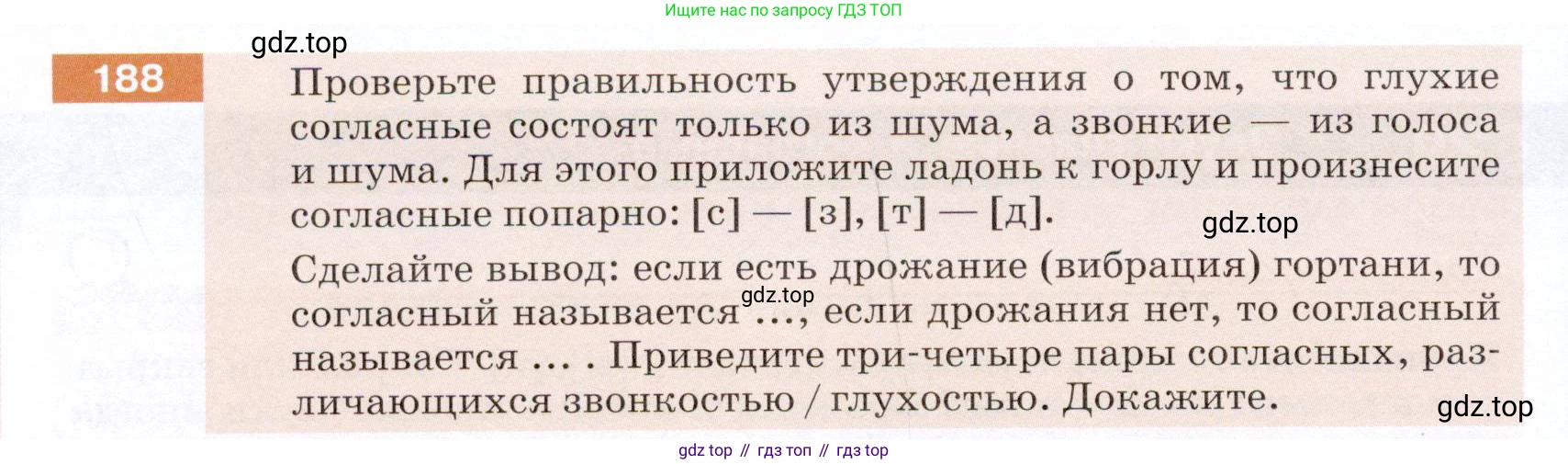ГДЗ Русский язык, 5 класс Учебник, авторы: Разумовская Маргарита Михайловна, Львова Светлана Ивановна, Капинос Валентина Ивановна, Львов Валентин Витальевич, Богданова Галина Александровна, Тронина Татьяна Сергеевна, Сергеева Наталья Николаевна, издательство Дрофа, Москва, 2019 - 2022, белого цвета, Часть 1, страница 66, номер 188, Условие