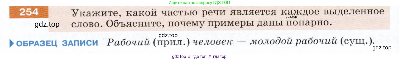 ГДЗ Русский язык, 5 класс Учебник, авторы: Разумовская Маргарита Михайловна, Львова Светлана Ивановна, Капинос Валентина Ивановна, Львов Валентин Витальевич, Богданова Галина Александровна, Тронина Татьяна Сергеевна, Сергеева Наталья Николаевна, издательство Дрофа, Москва, 2019 - 2022, белого цвета, Часть 1, страница 84, номер 254, Условие