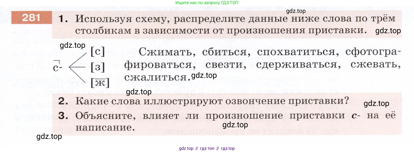ГДЗ Русский язык, 5 класс Учебник, авторы: Разумовская Маргарита Михайловна, Львова Светлана Ивановна, Капинос Валентина Ивановна, Львов Валентин Витальевич, Богданова Галина Александровна, Тронина Татьяна Сергеевна, Сергеева Наталья Николаевна, издательство Дрофа, Москва, 2019 - 2022, белого цвета, Часть 1, страница 91, номер 281, Условие