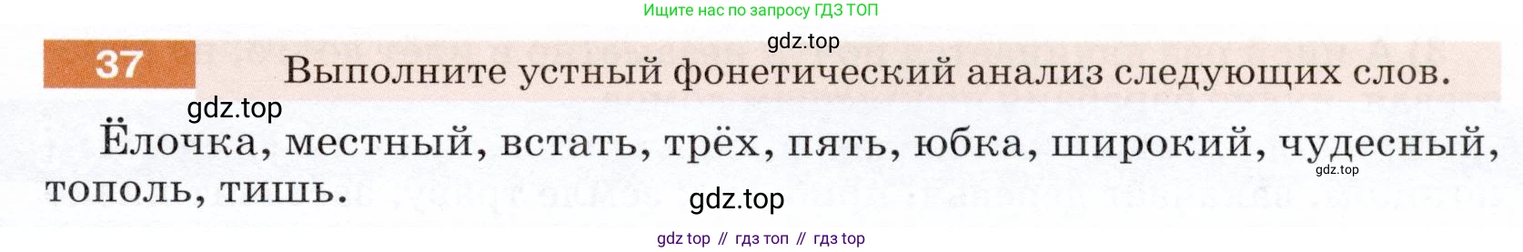 ГДЗ Русский язык, 5 класс Учебник, авторы: Разумовская Маргарита Михайловна, Львова Светлана Ивановна, Капинос Валентина Ивановна, Львов Валентин Витальевич, Богданова Галина Александровна, Тронина Татьяна Сергеевна, Сергеева Наталья Николаевна, издательство Дрофа, Москва, 2019 - 2022, белого цвета, Часть 1, страница 17, номер 37, Условие