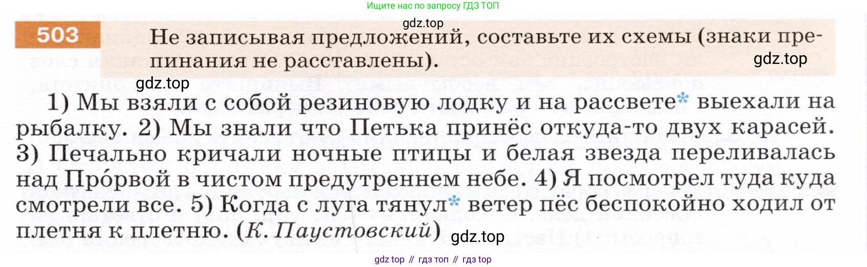 ГДЗ Русский язык, 5 класс Учебник, авторы: Разумовская Маргарита Михайловна, Львова Светлана Ивановна, Капинос Валентина Ивановна, Львов Валентин Витальевич, Богданова Галина Александровна, Тронина Татьяна Сергеевна, Сергеева Наталья Николаевна, издательство Дрофа, Москва, 2019 - 2022, белого цвета, Часть 2, страница 45, номер 503, Условие