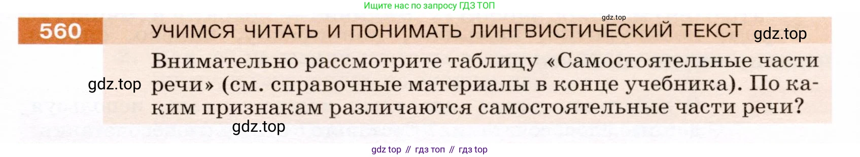 ГДЗ Русский язык, 5 класс Учебник, авторы: Разумовская Маргарита Михайловна, Львова Светлана Ивановна, Капинос Валентина Ивановна, Львов Валентин Витальевич, Богданова Галина Александровна, Тронина Татьяна Сергеевна, Сергеева Наталья Николаевна, издательство Дрофа, Москва, 2019 - 2022, белого цвета, Часть 2, страница 63, номер 560, Условие