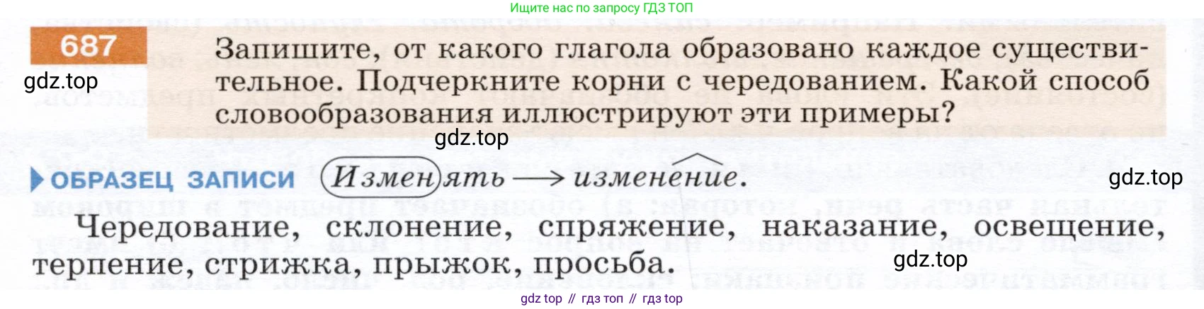 ГДЗ Русский язык, 5 класс Учебник, авторы: Разумовская Маргарита Михайловна, Львова Светлана Ивановна, Капинос Валентина Ивановна, Львов Валентин Витальевич, Богданова Галина Александровна, Тронина Татьяна Сергеевна, Сергеева Наталья Николаевна, издательство Дрофа, Москва, 2019 - 2022, белого цвета, Часть 2, страница 104, номер 687, Условие