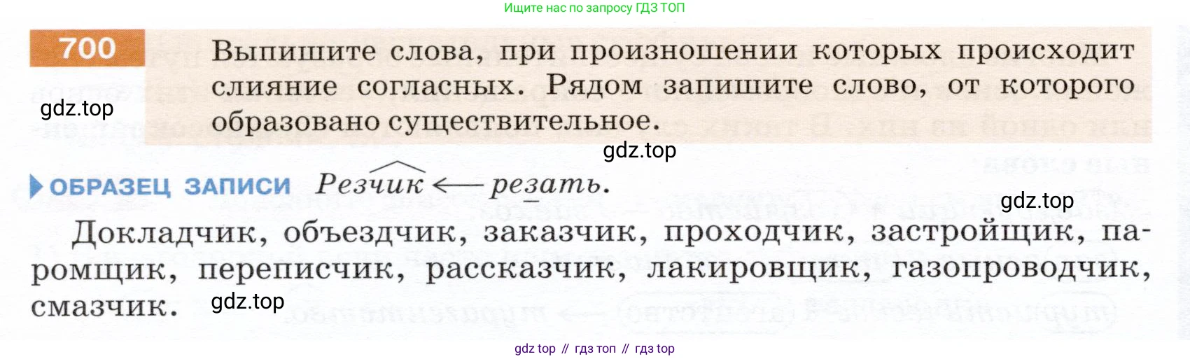 ГДЗ Русский язык, 5 класс Учебник, авторы: Разумовская Маргарита Михайловна, Львова Светлана Ивановна, Капинос Валентина Ивановна, Львов Валентин Витальевич, Богданова Галина Александровна, Тронина Татьяна Сергеевна, Сергеева Наталья Николаевна, издательство Дрофа, Москва, 2019 - 2022, белого цвета, Часть 2, страница 108, номер 700, Условие